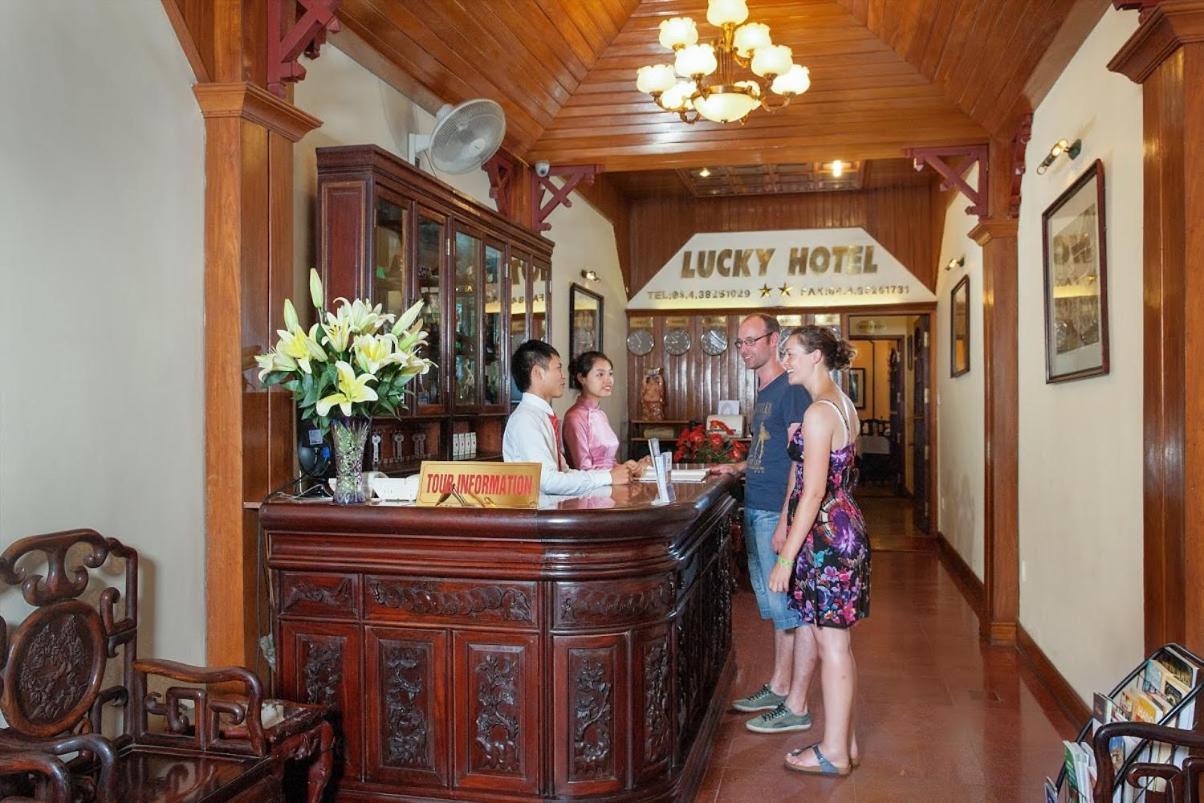 Lucky Central Hotel & Travel Hanoj Exteriér fotografie